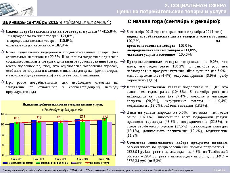 Мониторинг социально экономического