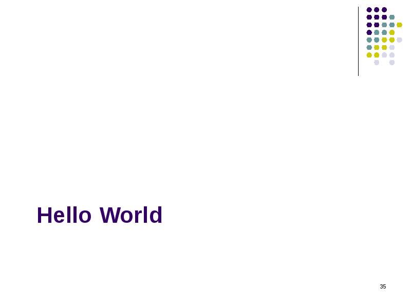 Hello World