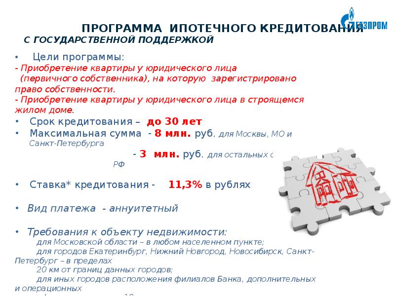 Презентация на тему ипотечное кредитование