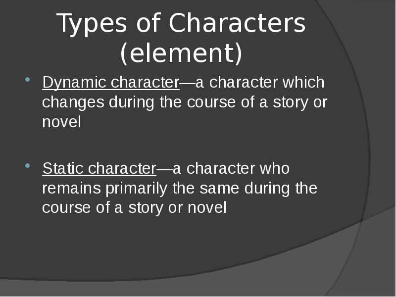 Реферат: Dynamic Characters In A Tale Of Two