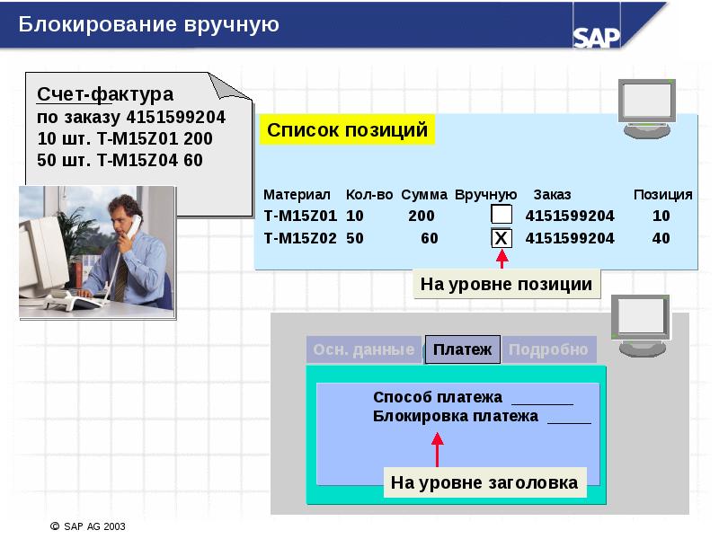 Контроль счетов. Блокировка SAP. Структура 99 счета слайд в презентации. Режим ручного счета.
