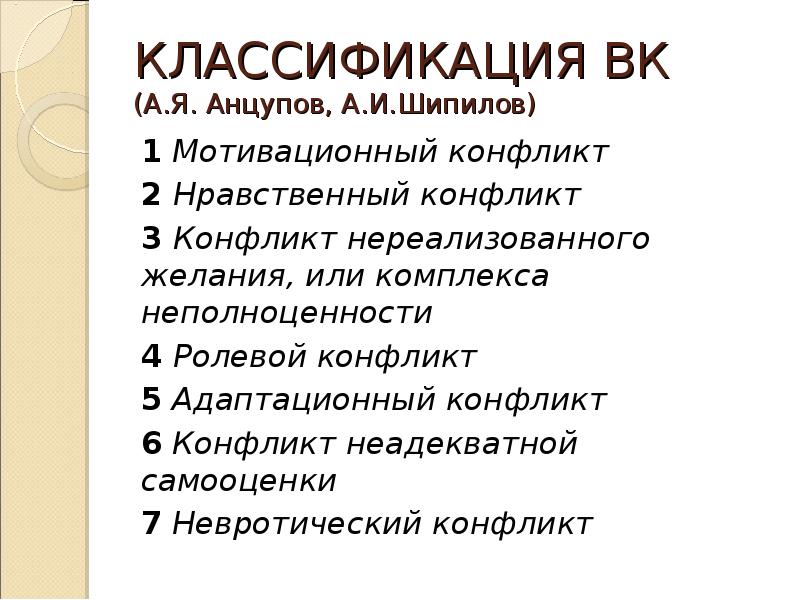 Анцупова конфликтология