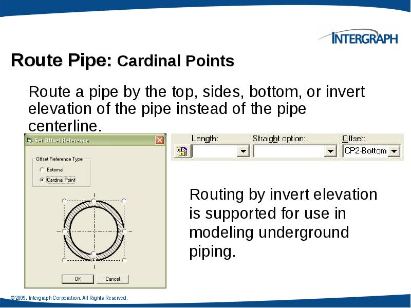 Route Pipe: Cardinal Points Route Pipe: Cardinal Points