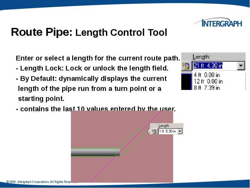 Route Pipe: Length Control Tool Route Pipe: Length Control Tool