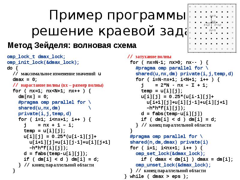 Программа решения систем. Решение краевой задачи пример. Пример краевой задачи. Peg пример программы.