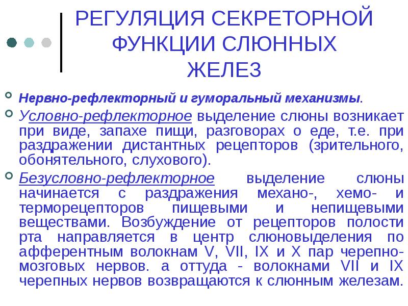 Секреторная функция