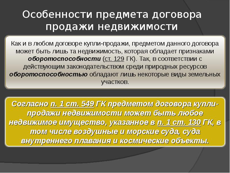 2 Виды Договора Купли Продажи