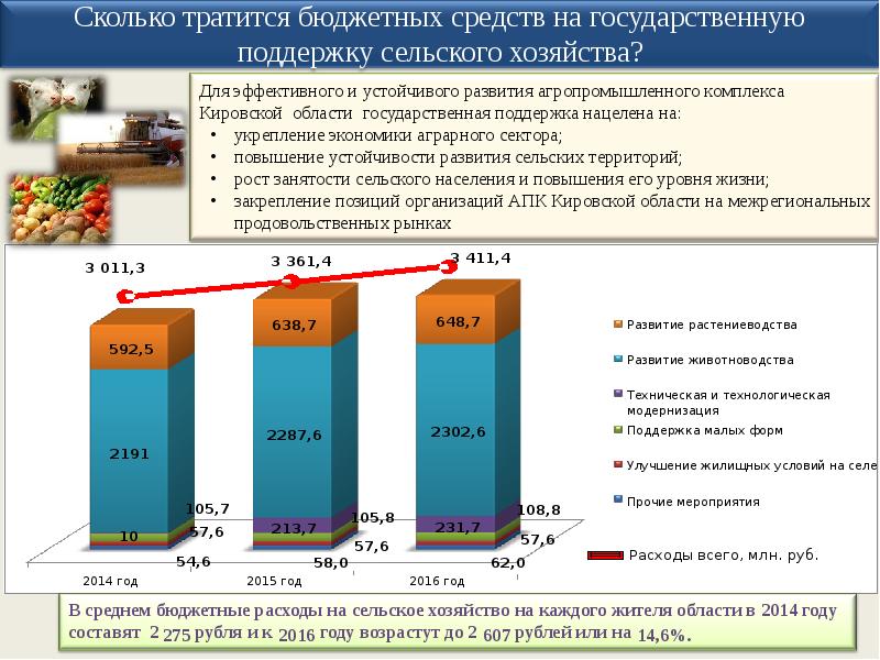 Сельские расходы