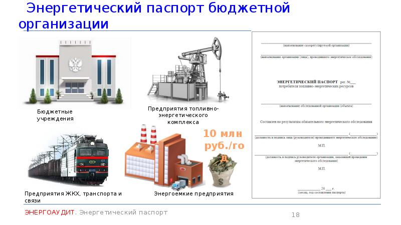 Энергетический паспорт проекта здания