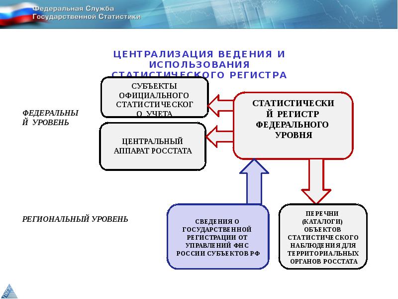 Организация статистики в российской федерации