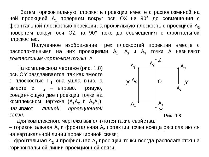 Линии связи на чертеже