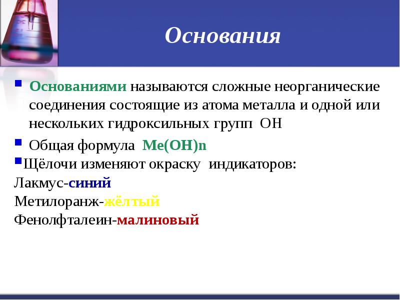 Презентация по химии 11 класс кислоты органические и неорганические