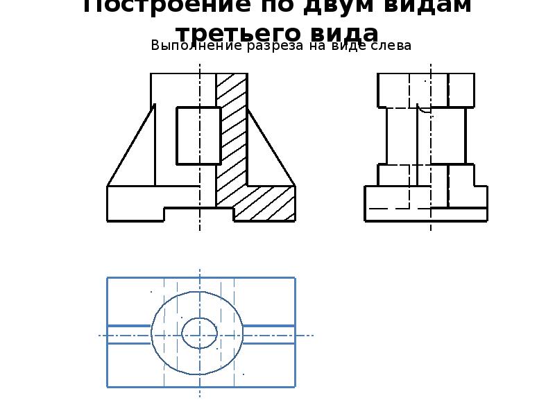 Способы построения разрезов и сечений