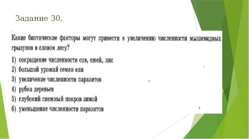 Задание 30. Задание 30.