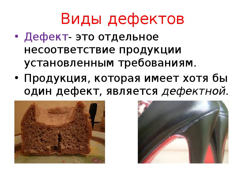 Дефект. Виды дефектов. Виды дефектов продукции. ДЕФИТ.