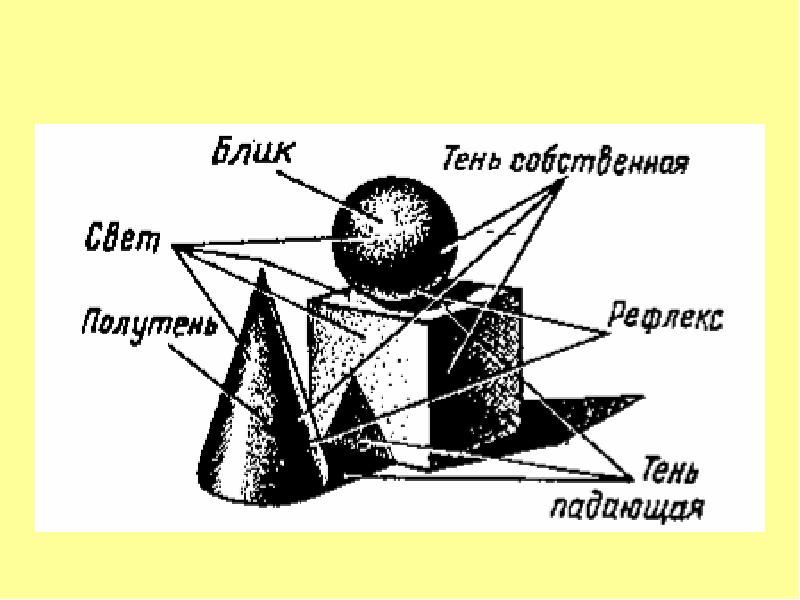 Тень рисунок физика