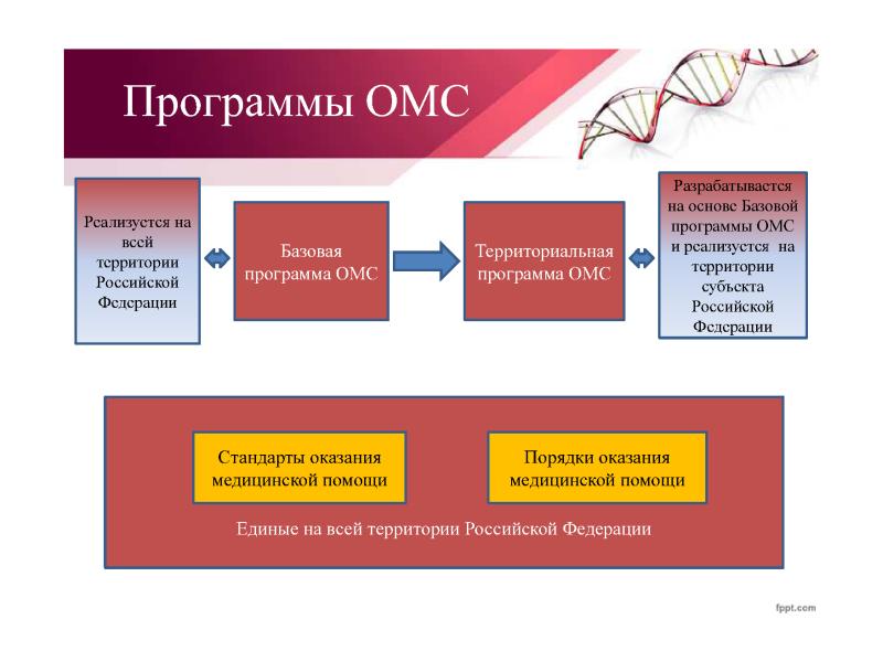 Программы обязательного медицинского страхования. Базовая и территориальная программа ОМС отличия. Базовая программа ОМС. Территориальная программа Омм это.