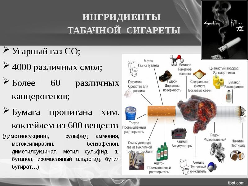 Презентация вред электронных сигарет для детей