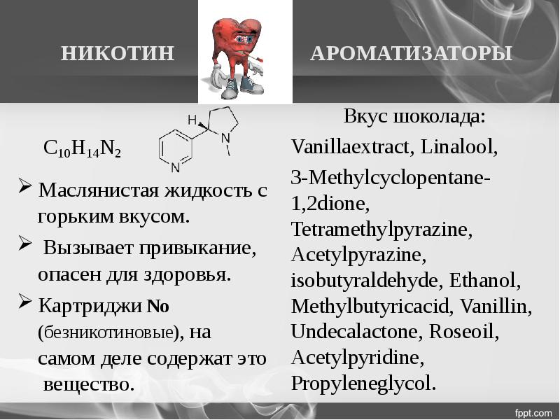 Польза и вред электронных сигарет презентация