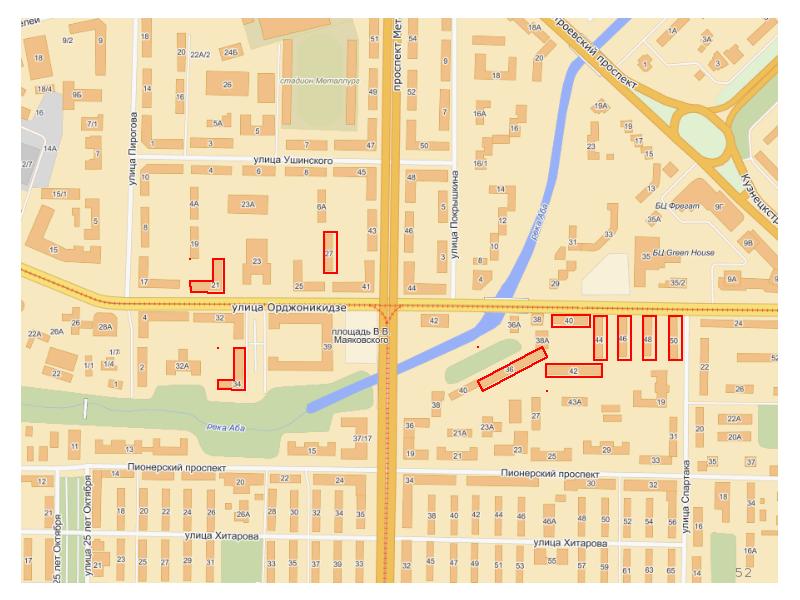 Улица орджоникидзе карта москва