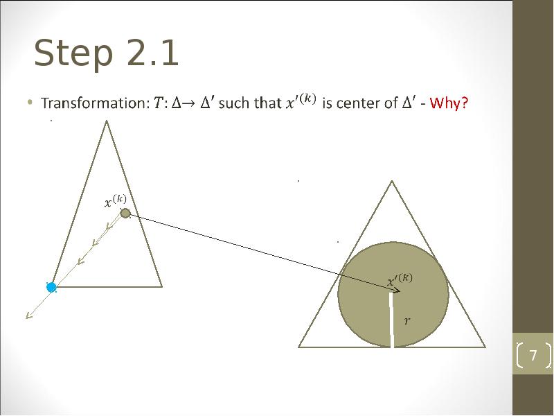 Step 2.1 Step 2.1