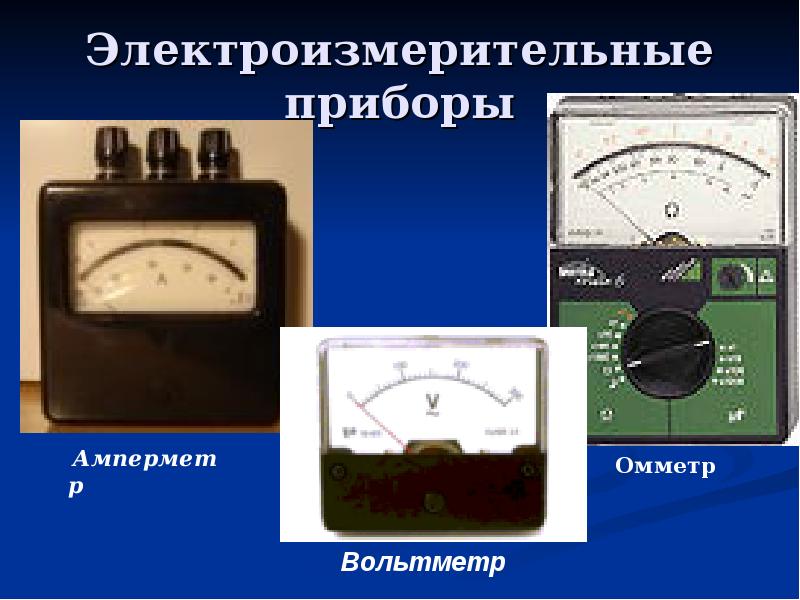 Презентация физика электроизмерительные приборы