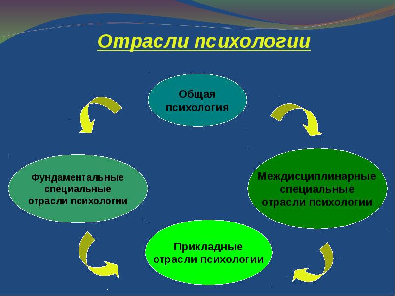 Междисциплинарные отрасли психологии