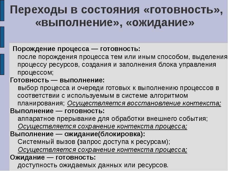 Состояние системы процесс. Состояние готовности процесса. Выполнение готовность ожидание. Переход к процессам выбранного приложения.. Процесс выполнения.