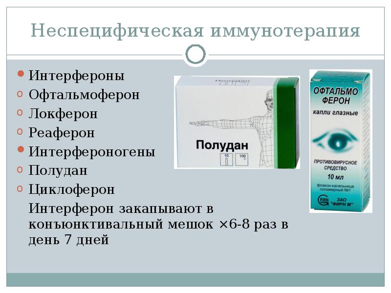 Интерферон офтальмо капли глазные инструкция по применению