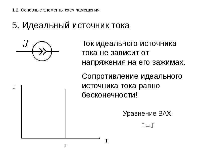 Источник тока на схемах