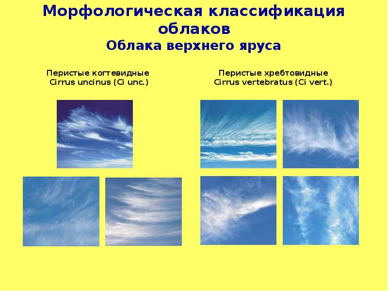 Облаков морфологический анализ. Классификация облаков. Облака классификация облаков. Морфологическая классификация облаков. Морфологическая классификация облачности.