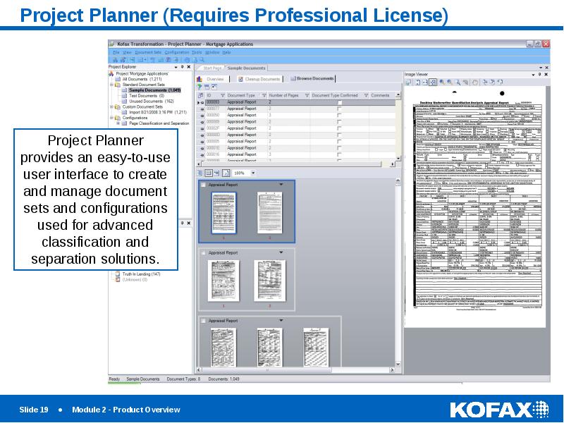 Project Planner (Requires Professional License)