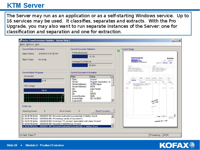 KTM Server