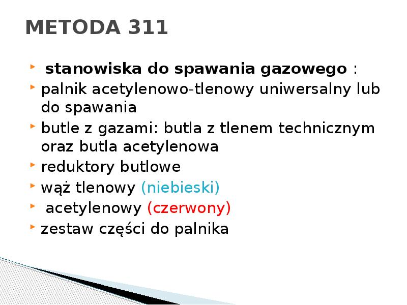 METODA 311
stanowiska do spawania gazowego :
palnik acetylenowo-tlenowy uniwersalny METODA 311
stanowiska do spawania gazowego :
palnik acetylenowo-tlenowy uniwersalny