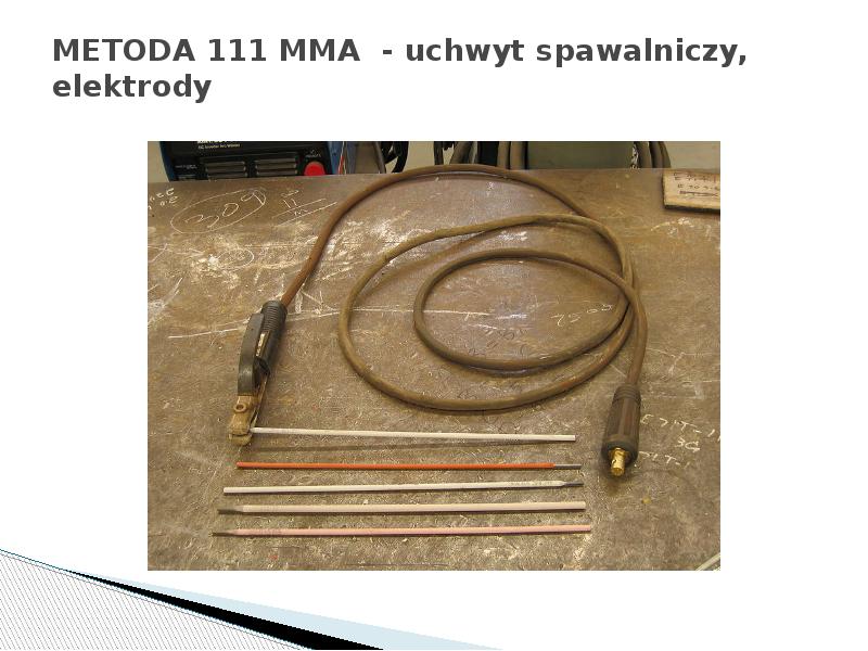 METODA 111 MMA - uchwyt spawalniczy, elektrody METODA 111 MMA - uchwyt spawalniczy, elektrody