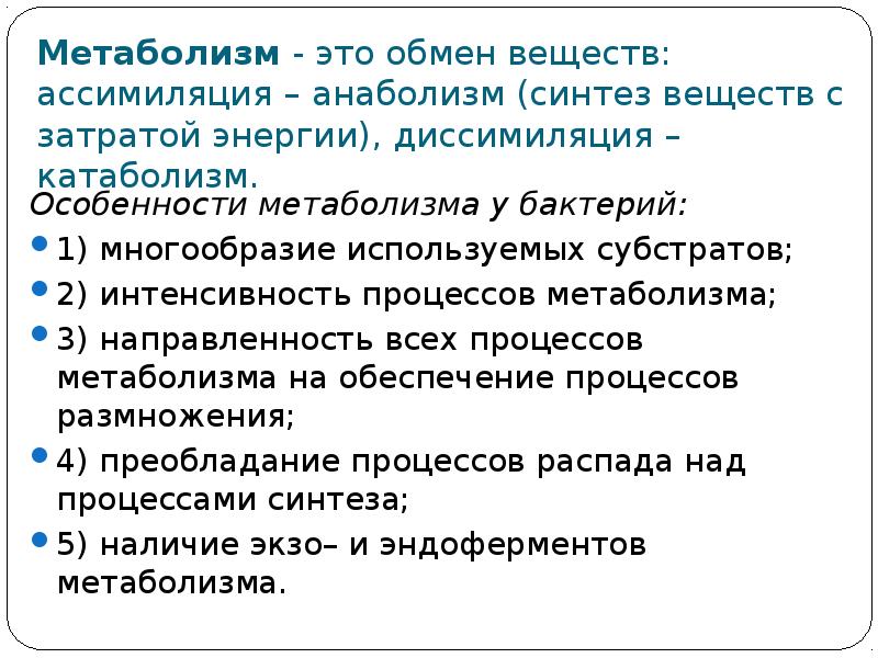 Обмен веществ у бактерий. Особенности метаболизма бактерий микробиология. Особенности обмена веществ у бактерий. Особенности метоболищма ьактериц.