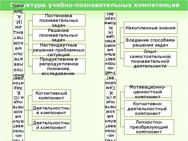 Учебно познавательная деятельность это