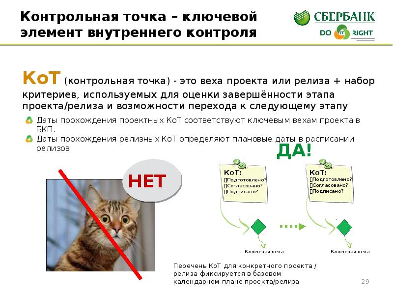 Ключевые точки проекта