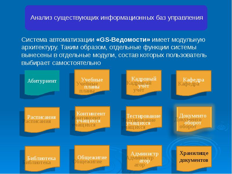 Информационная база это в проекте