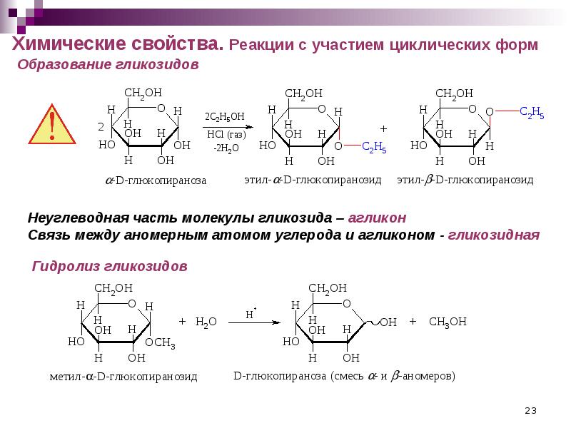 Химические свойства углеводов презентация