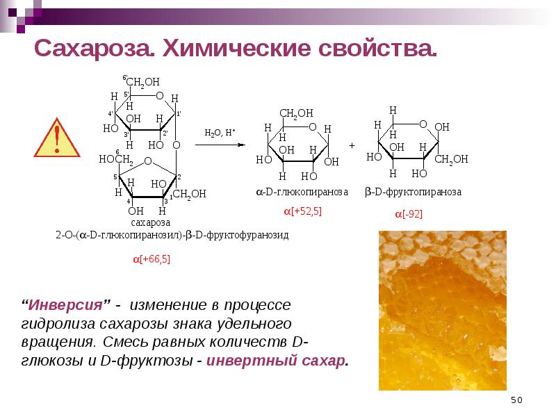 Химические свойства углеводов презентация