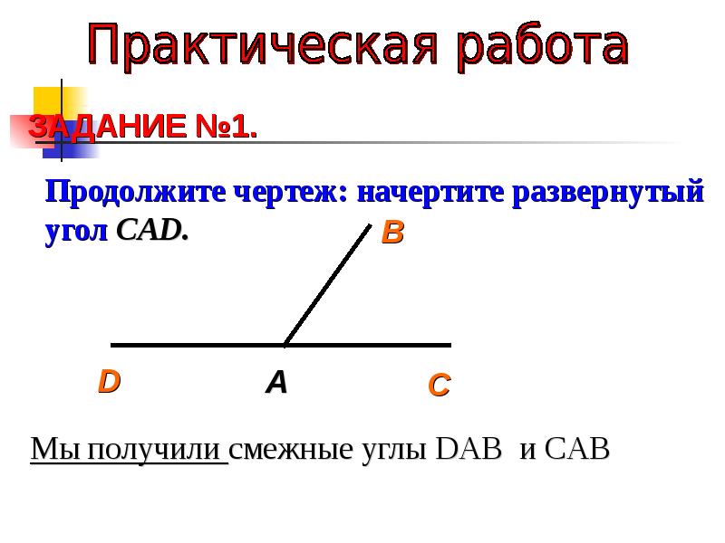 5 видов углов