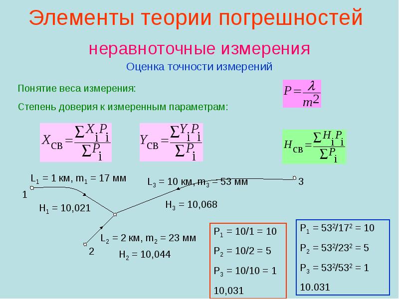 Прямая и обратная геодезические задачи презентация