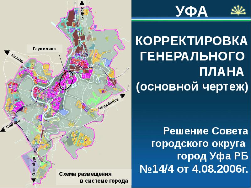 Карта микрорайонов уфы