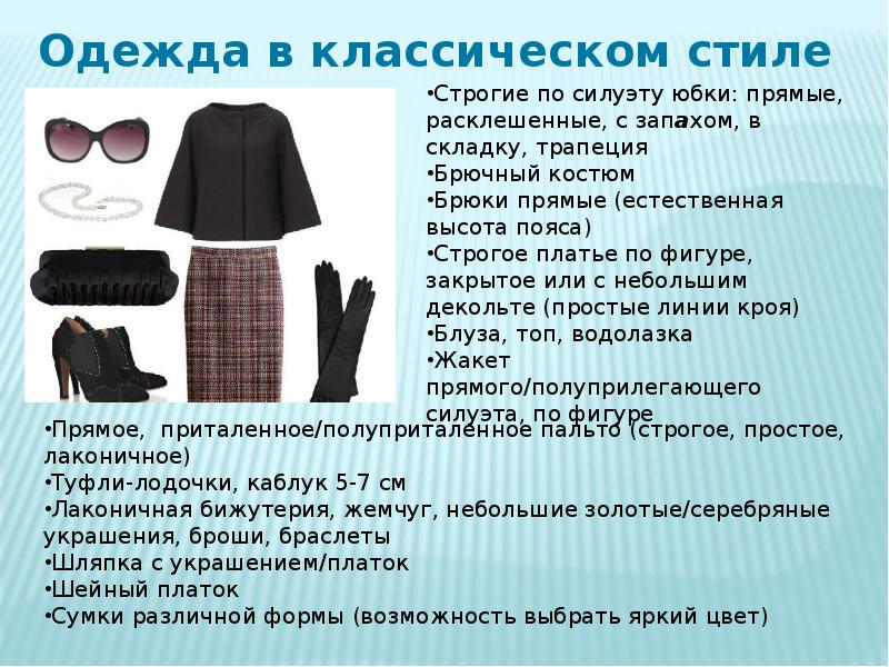 Описание одежды человеки
