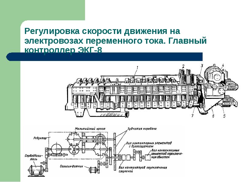 Скорость движения электровоза. Силовой преобразователь электровоза переменного тока. Электрический контроллер главный электровоза вл 80. Оборудование тепловоза переменного тока вл10. Расположение оборудования на электровозе переменного тока вл80:.