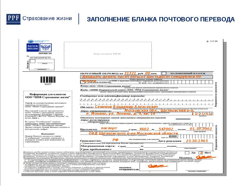 Программа заполнить заявление