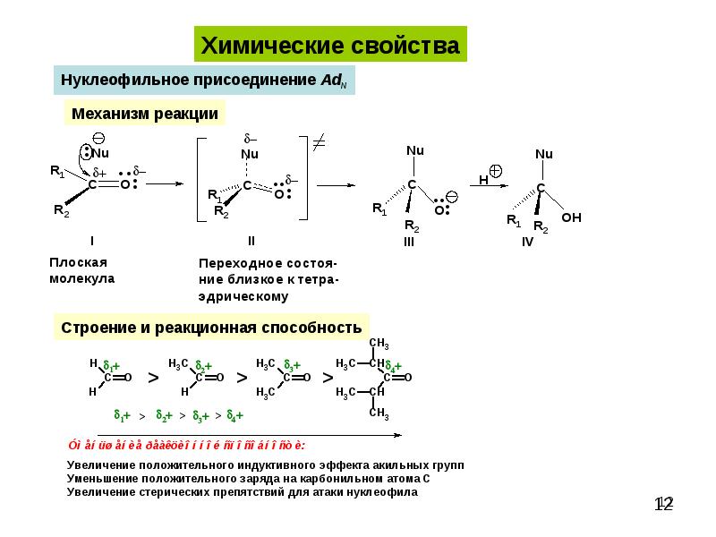 Молекулярная реакция. Нуклеофильное присоединение карбонильных соединений. Нуклеофильное присоединение реакционная способность. Механизм нуклеофильного соединения. Нуклеофильное присоединение механизм.