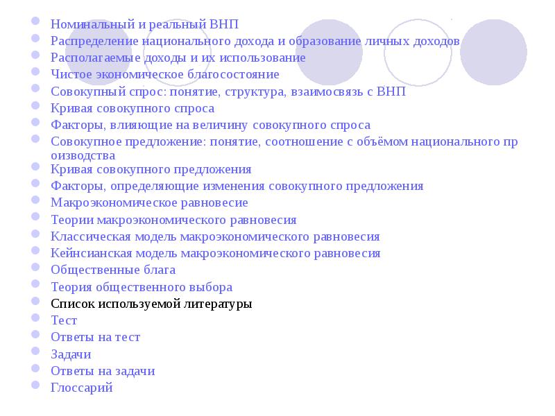 План по теме рынок как саморегулирующаяся система