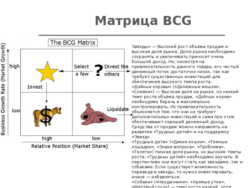 Презентация матрица бкг